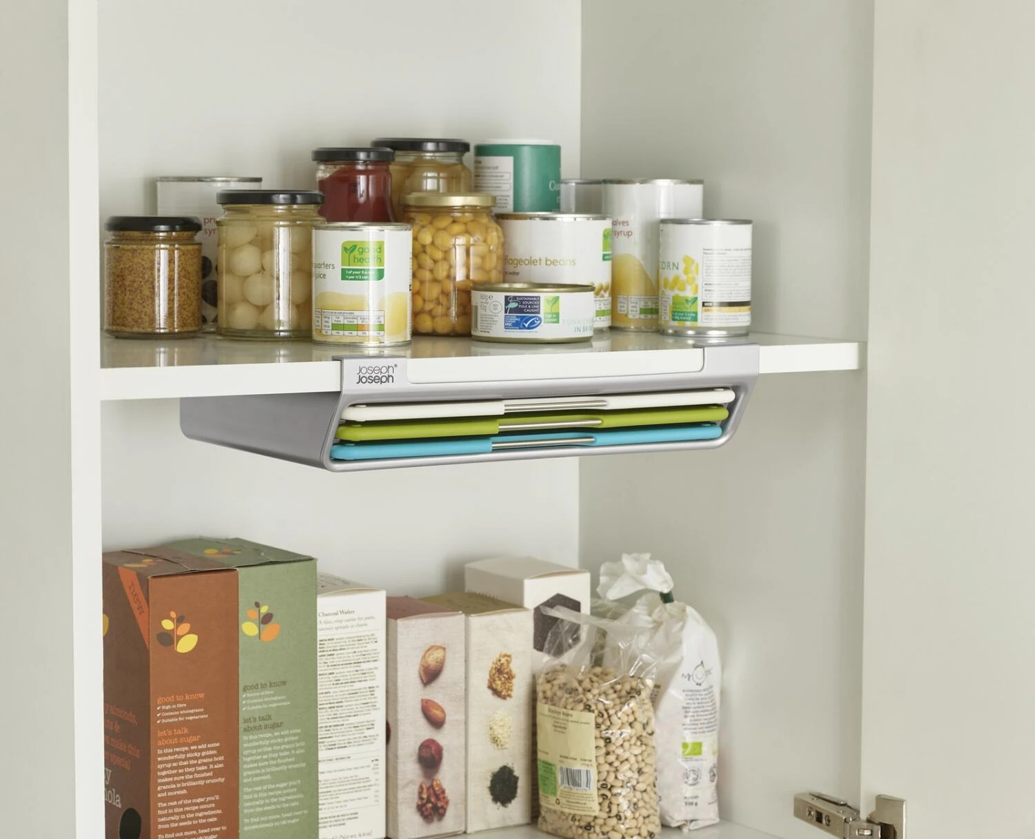 Joseph Joseph Schneidebretter-Set Folio™ Für Unterregal, 3-tlg. 5 Joseph Joseph Schneidebretter-Set Folio™ Für Unterregal, 3-tlg. – Bild 3