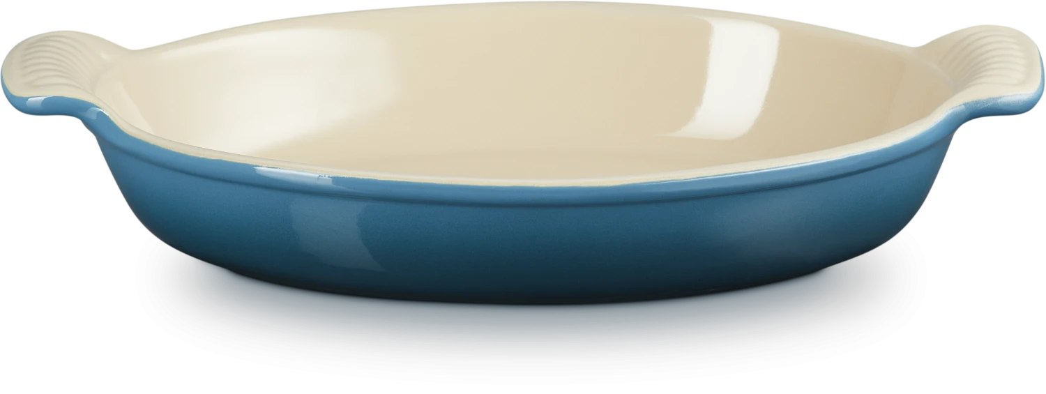 Le Creuset Auflaufform Tradition Oval In Deep Teal 3 Le Creuset Auflaufform Tradition Oval In Deep Teal