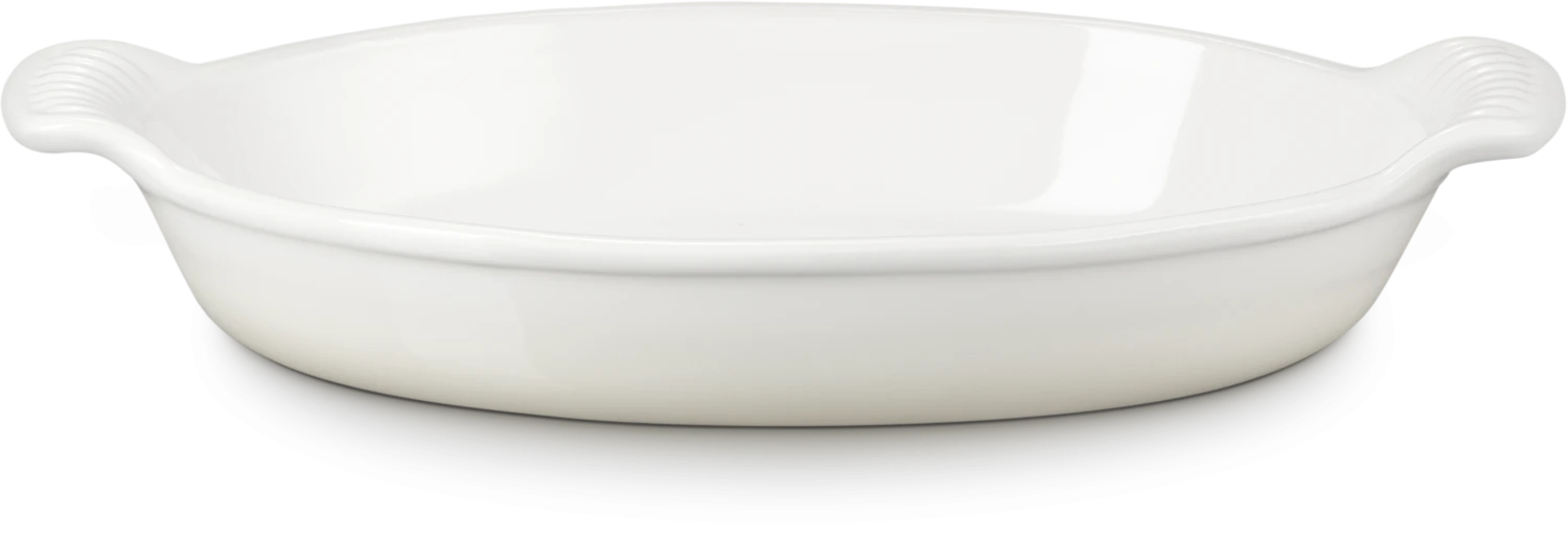 Le Creuset Auflaufform Tradition Oval In Meringue 3 Le Creuset Auflaufform Tradition Oval In Meringue
