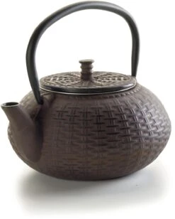 Lacor Teekanne Aus Gusseisen In Braun 0,8 L