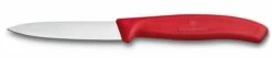 Victorinox SwissClassic Gemüsemesser, Mittelspitz, 8 Cm, Rot