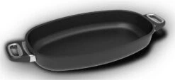 AMT Bräter Flach 40 X 24 Cm Aus Aluguss Für Induktion