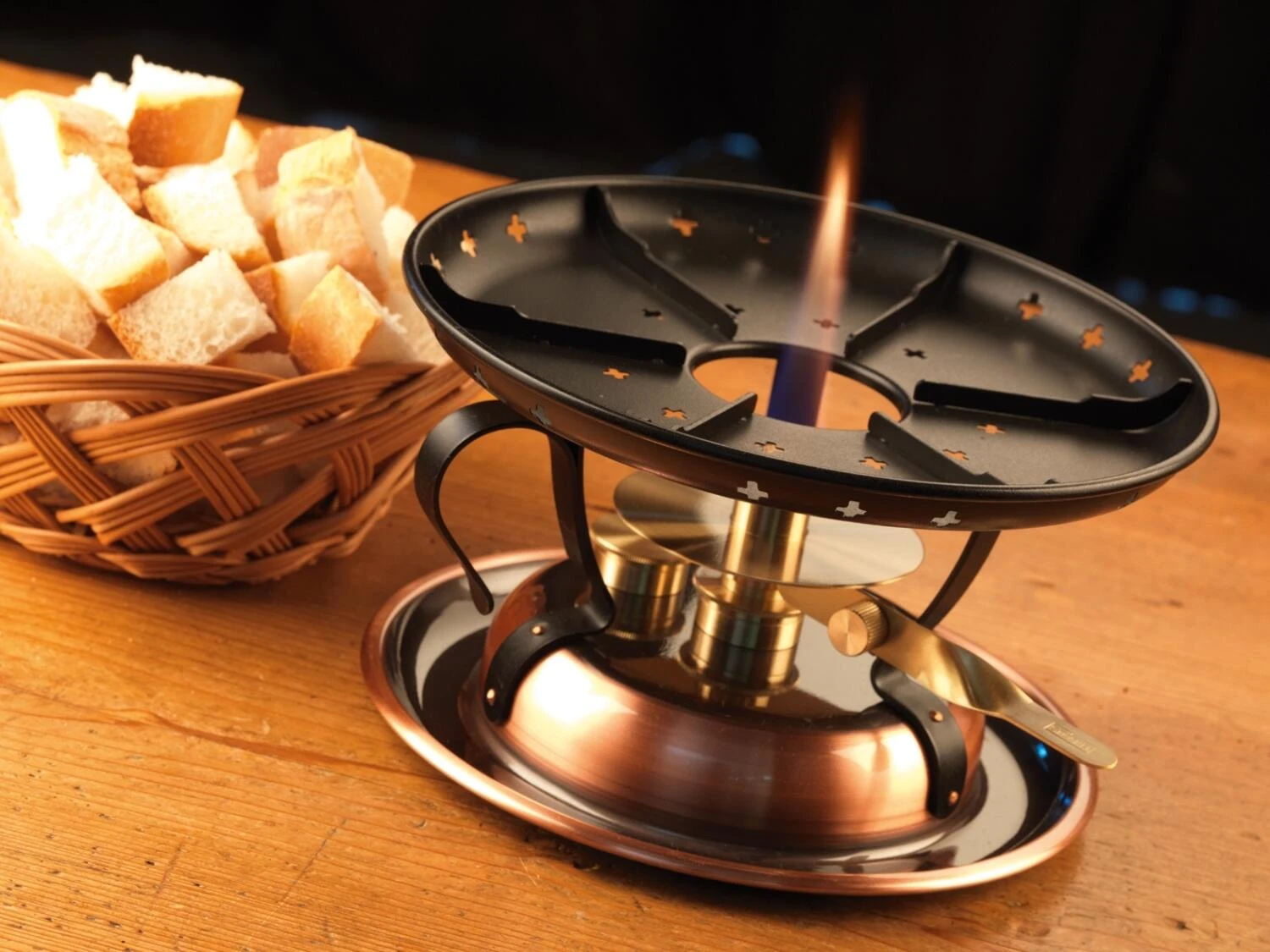 Stöckli Rechaud CLASSIC In Kupfer 6 Stöckli Rechaud CLASSIC In Kupfer – Bild 4