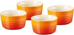 Le Creuset 4-er Set Förmchen In Ofenrot