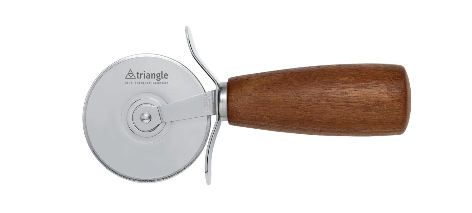 Triangle Pizzaschneider Walnuss ø 7 Cm 3 Triangle Pizzaschneider Walnuss ø 7 Cm