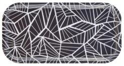 Åry Trays Tablett Wings Rechteckig In Charcoal