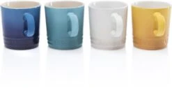 Le Creuset Espressotassen 4er-Set 100 Ml, Riviera
