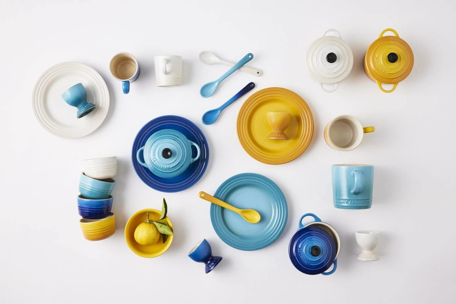 Le Creuset Espressotassen 4er-Set 100 Ml, Riviera 4 Le Creuset Espressotassen 4er-Set 100 Ml, Riviera – Bild 2