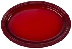 Le Creuset Servierplatte Oval In Kirschrot