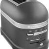KitchenAid Toaster ARTISAN 2-Scheiben In Imperial Grey -Küchenbedarf Laden ARTISAN Toaster 5KMT2204xGR P191756KP 014z