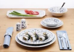 Kahla Tradition Dessertschale 13 Cm In Blau Saks -Küchenbedarf Laden Ambiente Blau Saks 1 24 l