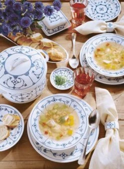 Kahla Tradition Dessertschale 13 Cm In Blau Saks -Küchenbedarf Laden Ambiente Blau Saks 4 24 l