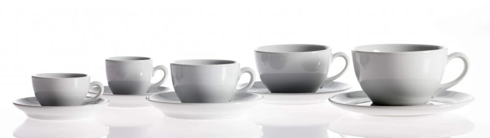 Classic Café Au Lait Tasse Von Porzellanfabrik Walküre, Weiß 5 Classic Café Au Lait Tasse Von Porzellanfabrik Walküre, Weiß – Bild 3