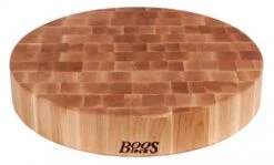 Boos Blocks Hackbrett Aus Ahorn, Rund
