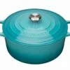 Le Creuset Bräter Signature Rund In Karibik -Küchenbedarf Laden Braeter Signature rund karibik be xl