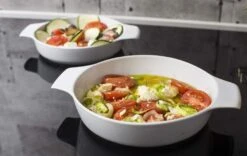 Eschenbach Flacher Topf Mit Deckel Cook & Serve In Weiß -Küchenbedarf Laden COOK SERVE 006 neu l