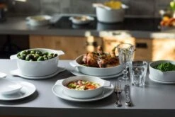 Eschenbach Flacher Topf Mit Deckel Cook & Serve In Weiß -Küchenbedarf Laden COOK SERVE 014 neu l 2