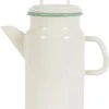Kockums Teekanne Aus Emaille, Cream Lux -Küchenbedarf Laden CPOT 004