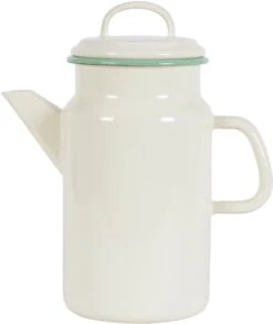 Kockums Teekanne Aus Emaille, Cream Lux
