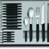Victorinox Swiss Modern Besteck-Set Mit Steakmessern, 24-teilig, Schwarz 1 Victorinox Swiss Modern Besteck-Set Mit Steakmessern, 24-teilig, Schwarz -Küchenbedarf Laden CUT 6 9093 12W 24 S1