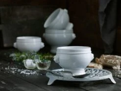 Pillivuyt Löwenkopfterrine Handgefertigt -Küchenbedarf Laden CollG n rale 400150BL 2 l