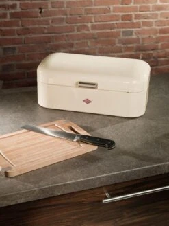 Wesco Brotkasten Grandy In Neusilber -Küchenbedarf Laden DB Grandy Milieu 29649 13x18 2 l