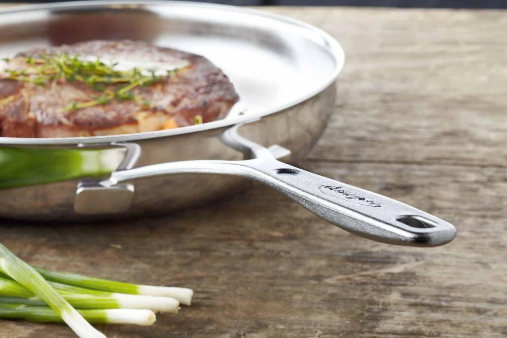 Demeyere Röstpfanne Industry Mit Röstgitter 5 Demeyere Röstpfanne Industry Mit Röstgitter – Bild 3