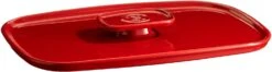 Emile Henry Deckel Für Ultime Rechteckig In Granatapfel