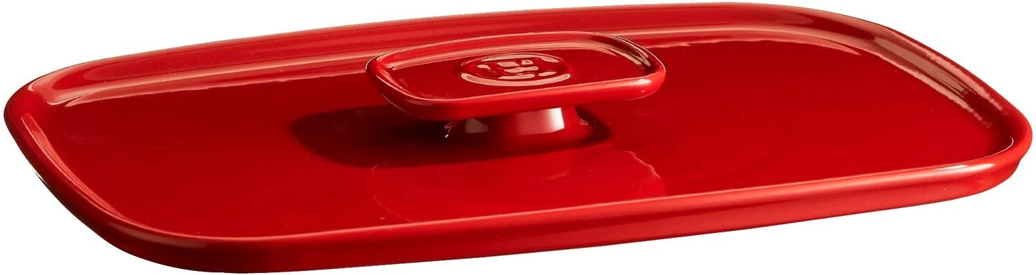 Emile Henry Deckel Für Ultime Rechteckig In Granatapfel 3 Emile Henry Deckel Für Ultime Rechteckig In Granatapfel