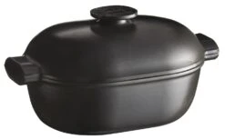 Emile Henry Schmortopf Delight Oval In Ardoise