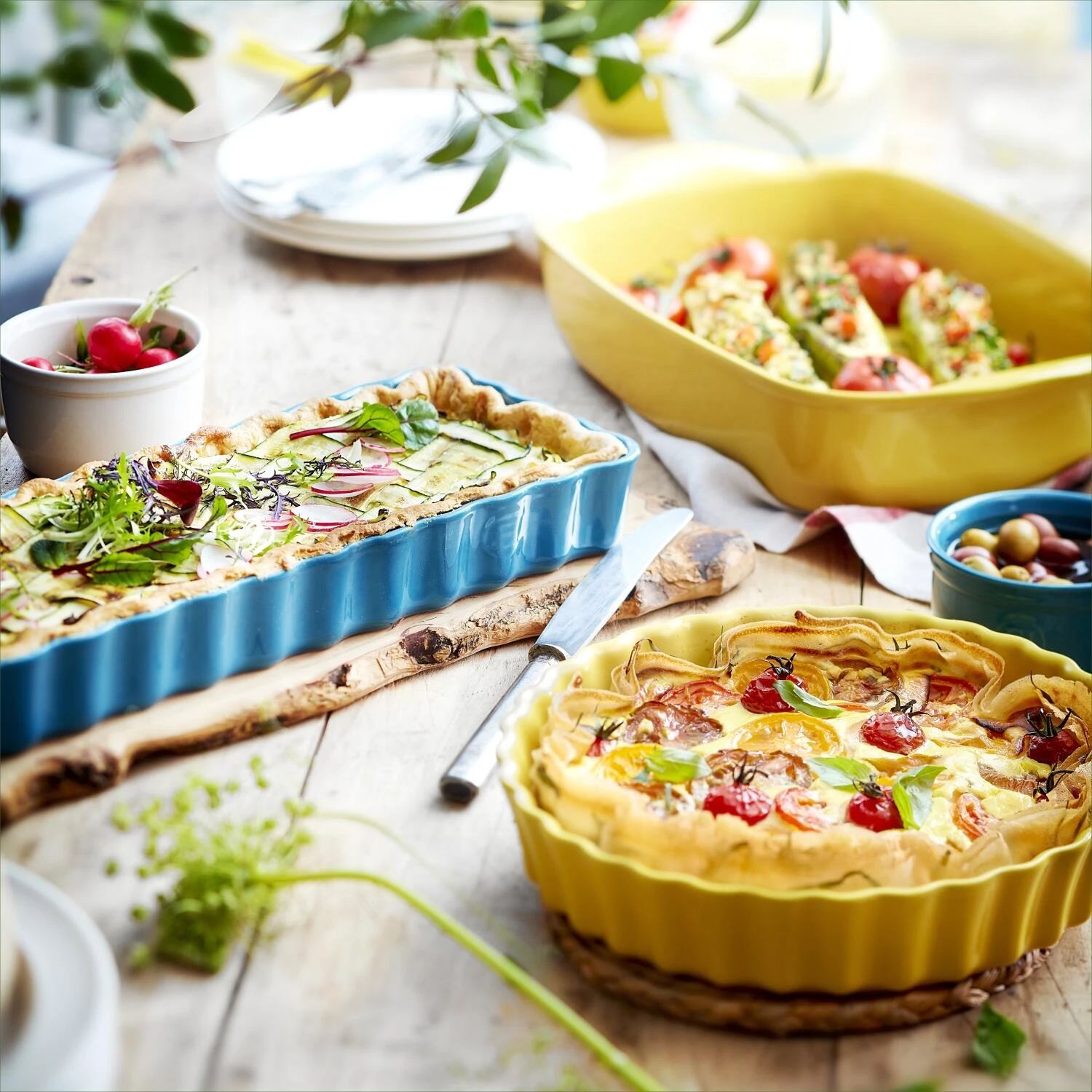 Emile Henry Torten- & Quicheform In Provence 4 Emile Henry Torten- & Quicheform In Provence – Bild 2