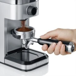 GRAEF Kaffeemühle CM 500, Silber -Küchenbedarf Laden Graef CM500 Siebtraeger