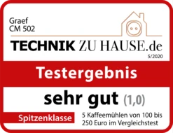 GRAEF Kaffeemühle CM 503, Rot -Küchenbedarf Laden Graef CM 502