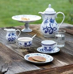 Kahla Rossella Dessertschale 13 Cm In Zwiebelmuster -Küchenbedarf Laden Kahla Rossella Zwiebelmuster 01 4