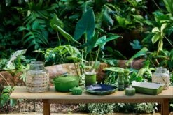 Le Creuset Auflaufform Tradition, Rechteckig In Bamboo Green -Küchenbedarf Laden LC 20201221 UK LS YC BAMBOOCOLL2021 143 copy