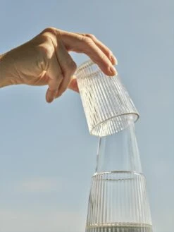 Stelton Karaffe Mit Glas Pilastro, 1 Liter -Küchenbedarf Laden LS X 507 Pilastro 3