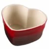 Le Creuset Herz-Förmchen In Kirschrot -Küchenbedarf Laden LeCreuset Herz Foermcheni