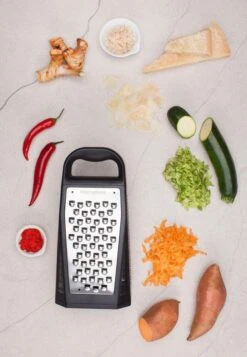 Microplane Turmreibe -Küchenbedarf Laden MP Specialty Series Elite Box Grater 34019 neu l