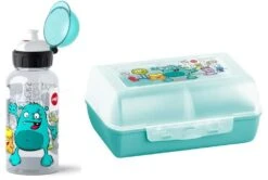Emsa Kids Trinkflasche Und Brotdose Monster, 2-teilig