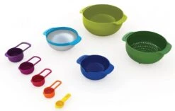 Joseph Joseph Schüssel-Set Nest 9 Plus Bunt, 9-tlg. -Küchenbedarf Laden Nest Plus 9 Multicoloured Apart neu 1 l