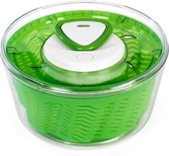 Zyliss Easy Spin 2 Salatschleuder Grün, 20 Cm