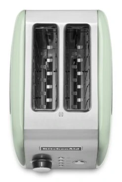 KitchenAid Toaster 2-Scheiben In Pistazie -Küchenbedarf Laden Toaster 5KMT221xPT Pistachio P210705kp 009z