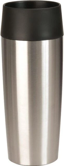 Emsa Isolier-Trinkbecher Travel Mug, Edelstahl