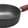 Woll Guss-Hochrandpfanne Titanium Nowo Induktion -Küchenbedarf Laden Woll Hochrandpfanne titaniu