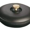 Staub Auflaufform Aus Gusseisen Mit Deckel, Rund 2 Staub Auflaufform Aus Gusseisen Mit Deckel, Rund -Küchenbedarf Laden ass chaud rond noir