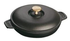 Staub Auflaufform Aus Gusseisen Mit Deckel, Rund