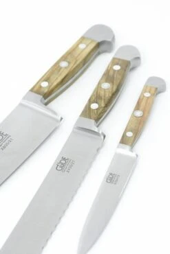 Güde Hartkäsemesser Alpha Olive -Küchenbedarf Laden gruppenfoto olive 05 l