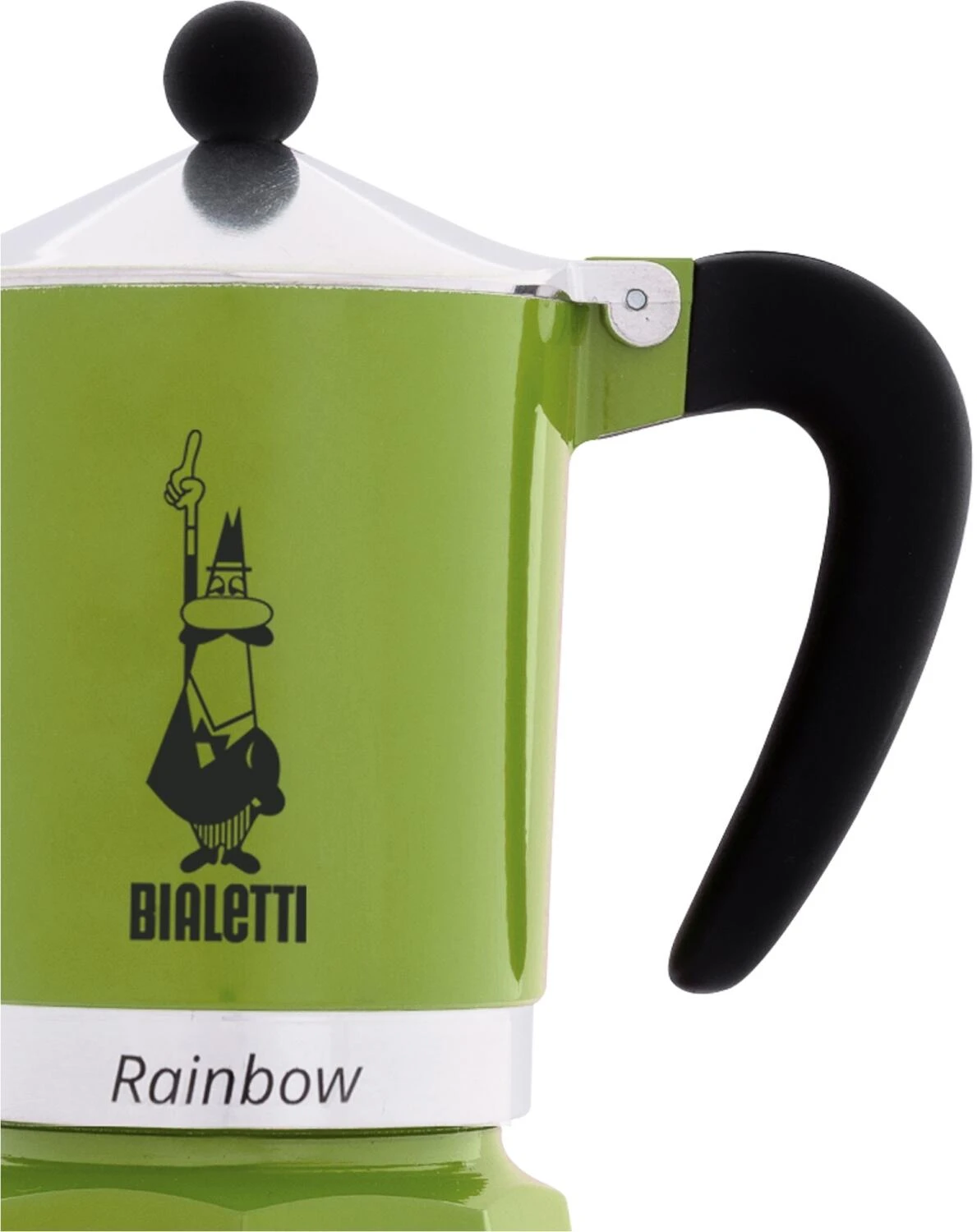 Bialetti Espressokocher Rainbow Grün 5 Bialetti Espressokocher Rainbow Grün – Bild 3
