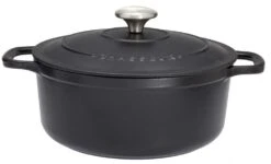 Chasseur Bräter Rund In Schwarz